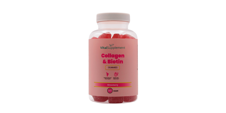 Collagen & Biotin Strawberry Gummy